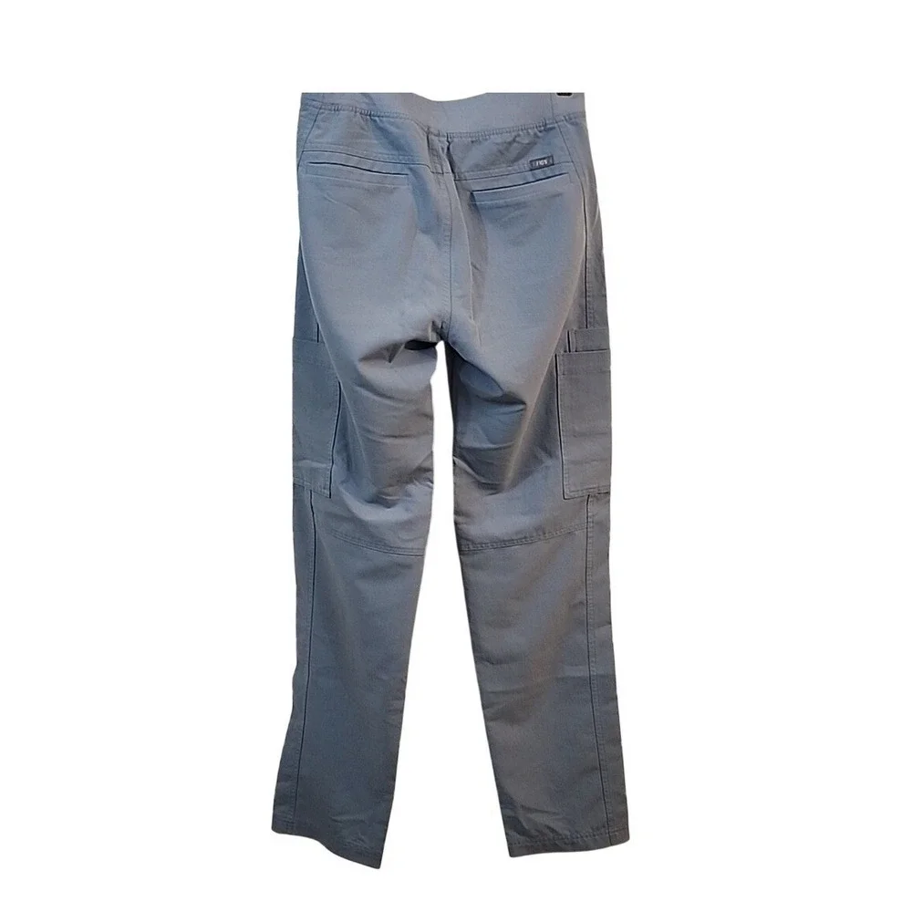 Figs Scrub Pants XS Light Blue Technical Collection Cargo Medical Utility Men
